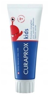 Curaprox Kinder Erdbeer-Zahnpasta, 60 ml