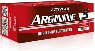 Arginin 3 - Vitalität Boost 120 Kapseln