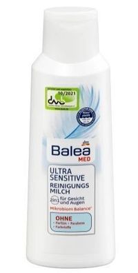 Balea MED - Sanfte Reinigungsmilch fér empfindliche Haut, 200ml