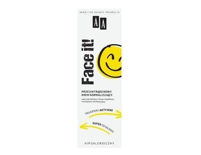 AA Face It, Akne-Normalisierende Creme, 40 ml