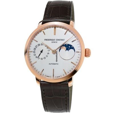 Frederique Constant – Mann – FC-702V3S4 – Slimline Mondphase Manufacture Vergoldet