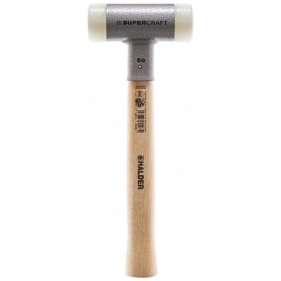 Halder Supercraft Schonhammer Ø 50 mm Hickory geräuscharm Länge 365 mm 3366.050