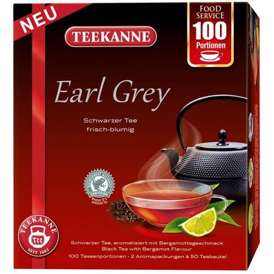 Teekanne 7026 Earl Grey Tee 100 Tassenportionen à 1,75 g