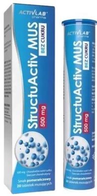 StructuActiv MUS 500mg - Kraftvolle Brausetabletten, 20 Stéck