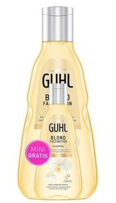 Gu?nstiges Blond-Set: Guhl Shampoo 250ml + Mini 50ml