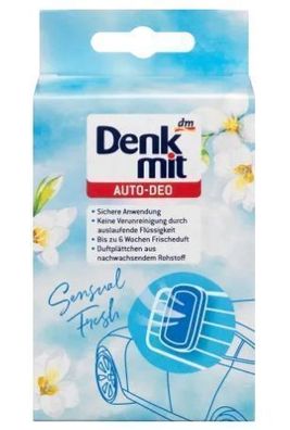 Denkmit, Sensual Fresh, Autoduft, 1 Stéck