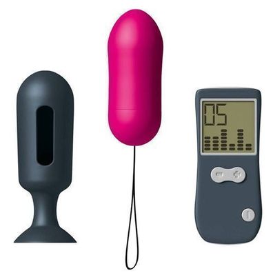 Marc Dorcel Genius Secret Vibe - Vibrations-Ei mit Fernbedienung, 1 Stk