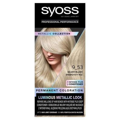 Syoss Permanent Coloration 9-53 Srebrzysty Ró? - 50ml?