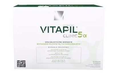 Vitapil Clinic 5 Alfa, 30 Saszetek + 60 Kapseln