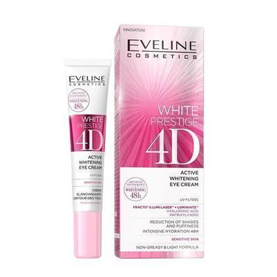 Eveline Cosmetics White Prestige 4D Augencreme, 20ml