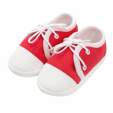 Neu Baby Kleinkind Turnschuhe Rot 3-6 m