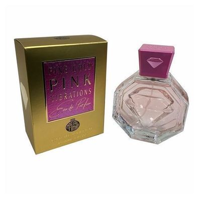 Real Time Feine Gold Pink Vibrations Parfum, 100ml