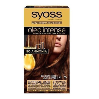 Syoss Gold Kupfer Haarfarbe 6-76 - 150ml