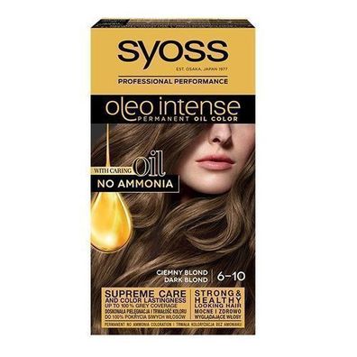 Syoss Oleo Intense Dunkelblond Haarfarbe 6-10, 120ml