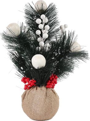 12-Zoll-künstlicher Mini-Weihnachtsbaum-Stoffbeutel