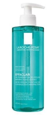 La Roche-Posay Effaclar Micro-Peeling OczyszczajÄ?cy Å¼el do skÃ³ry tÅ?ustej, 400 ml