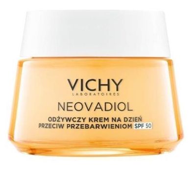 Vichy Neovadiol Postmenopauza Krem odÅ¼ywczy na dzieÅ? przeciw przebarwieniom SPF50,