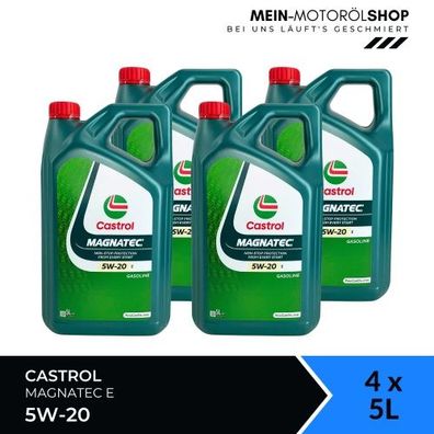 Castrol Magnatec 5W-20 E 4x5 Liter