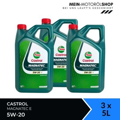 Castrol Magnatec 5W-20 E 3x5 Liter