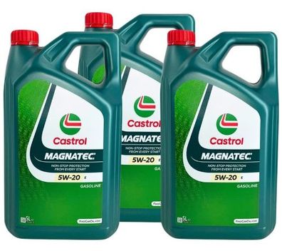 Castrol Magnatec 5W-20 E 3x5 Liter
