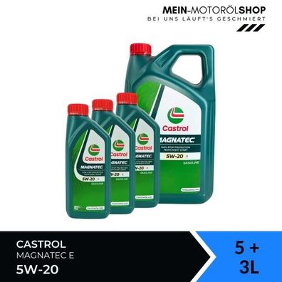 Castrol Magnatec 5W-20 E 5 + 3 Liter