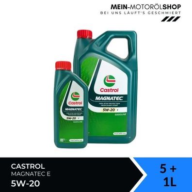 Castrol Magnatec 5W-20 E 5 + 1 Liter