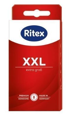 Ritex XXL Kondome, 8 Stück - Extra Große Präservative