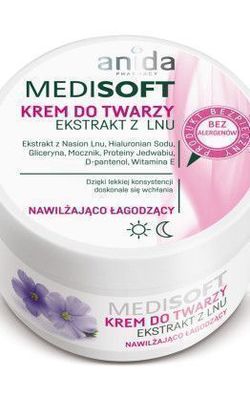 Anida Medisoft, Krem mit Leinsamenöl, 100 ml