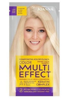 Joanna Multi Effect Color Farbshampoo 1 Stück Blond