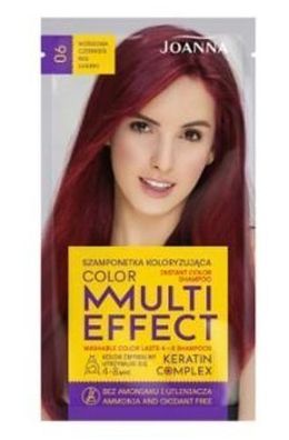 Joanna Multi Effect Color Haartönung 1 Stk Wi?niowa Rot