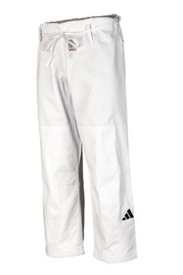 adidas Judoanzug Champion III IJF - Model 2 weiß/schwarze Streifen JIJF