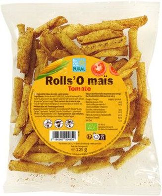 Pural 3x Rolls'O maïs Tomate 125g