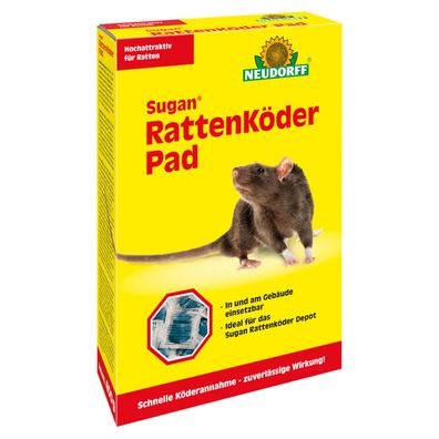 Neudorff Sugan RattenKöder Pad - 400 g