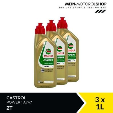 Castrol Power1 A747 3x1 Liter