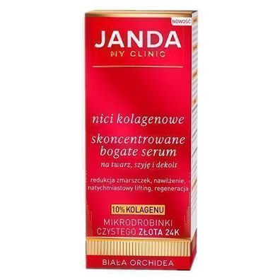 Janda Kollagenfäden Serum für Gesicht, Hals, Dekolleté 30ml