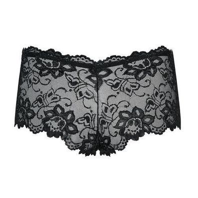 Obsessive Idillia Shorties Koronkowe szorty Black XXL