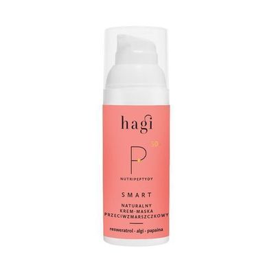 Hagi Smart P Naturalny krem-maska przeciwzmarszczkowa do twarzy, 50ml