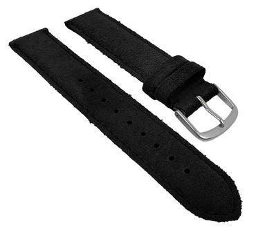 Sylt Ersatzband Veloursleder schwarz 26744S