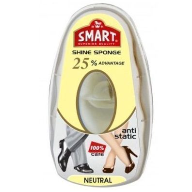 Smart Glanzschwamm für Schuhe Farblos, 8ml