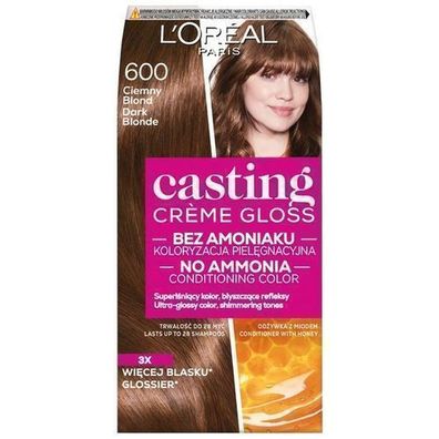 L'Oreal Casting Creme 600 Dunkelblond 48 + 72 + 60 ml