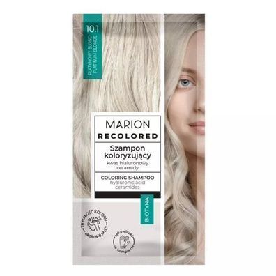 Marion Haarfarbe Shampoo Platinblond 10.1, 35ml