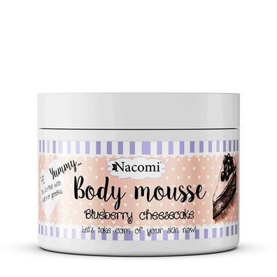 Nacomi Body Mousse Blaubeerkuchen, 180 ml