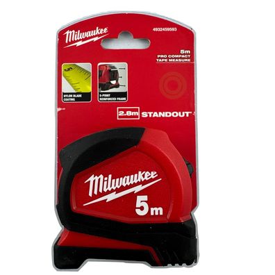 Milwaukee Pro-Compact Bandmaß 5m/25mm 4932459593