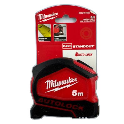 Milwaukee Pro-Compact Bandmaß mit Autolock 5m/25mm 4932464663