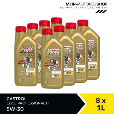 Castrol Edge Professional Fluid Titanium H 5W-30 8x1 Liter