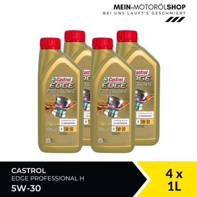 Castrol Edge Professional Fluid Titanium H 5W-30 4x1 Liter