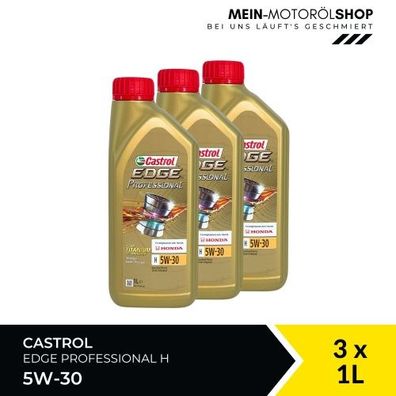 Castrol Edge Professional Fluid Titanium H 5W-30 3x1 Liter