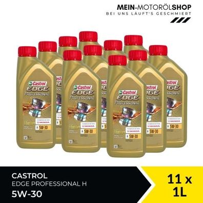 Castrol Edge Professional Fluid Titanium H 5W-30 11x1 Liter