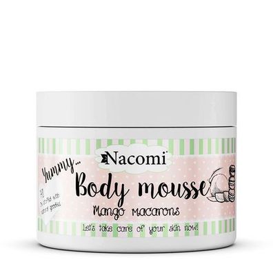 Nacomi Körpermousse Mango, 180 ml