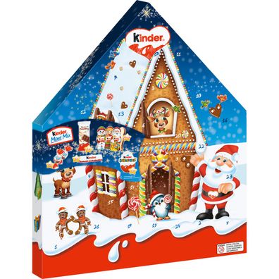 Ferrero Kinder Maxi Mix Adventskalender 24 Kreationen 351g 1er Pack